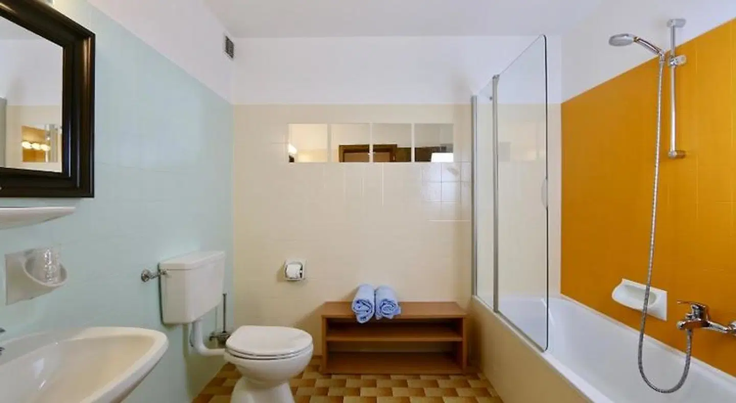 Hotel Berghang Badezimmer