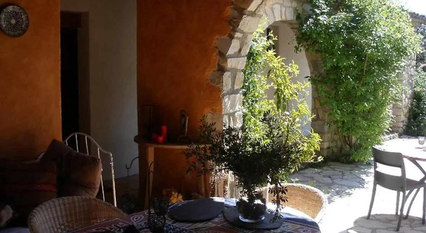 L'Ostal du Pic St Loup Terrasse