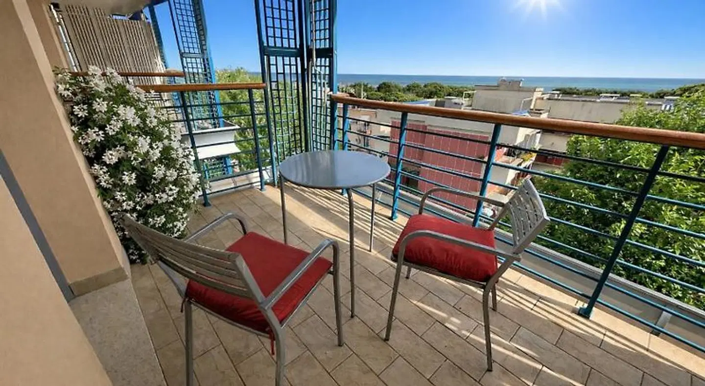 Hotel Rialto Grado Terrasse
