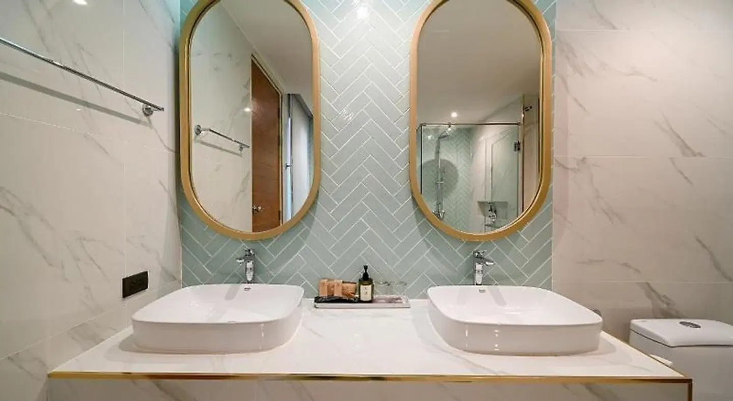 The Kiri Villas Resort Badezimmer
