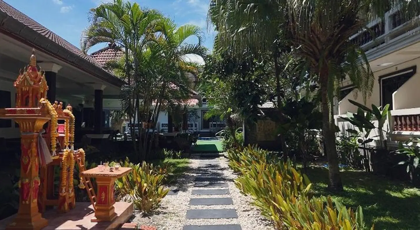 Tropical Palm Resort And Spa Garten
