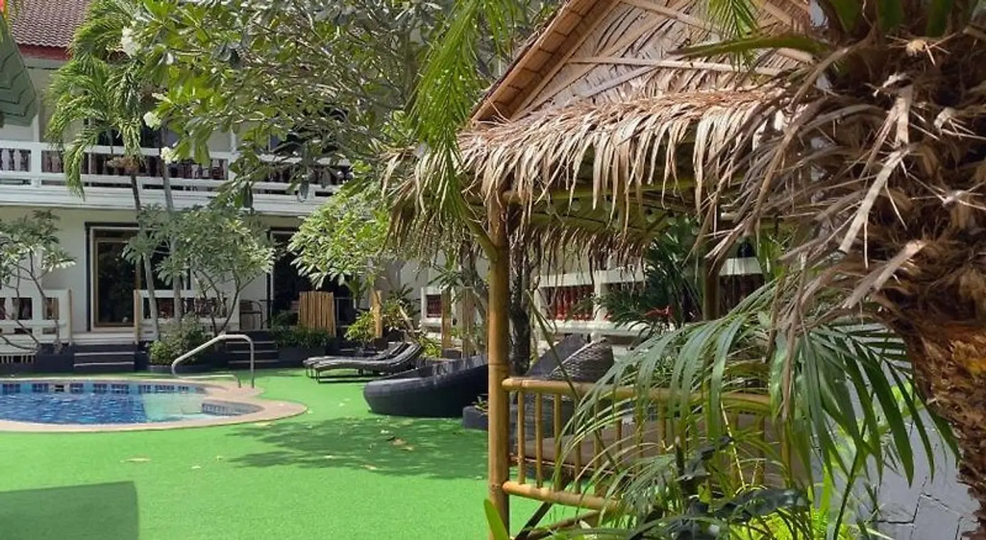 Tropical Palm Resort And Spa Garten