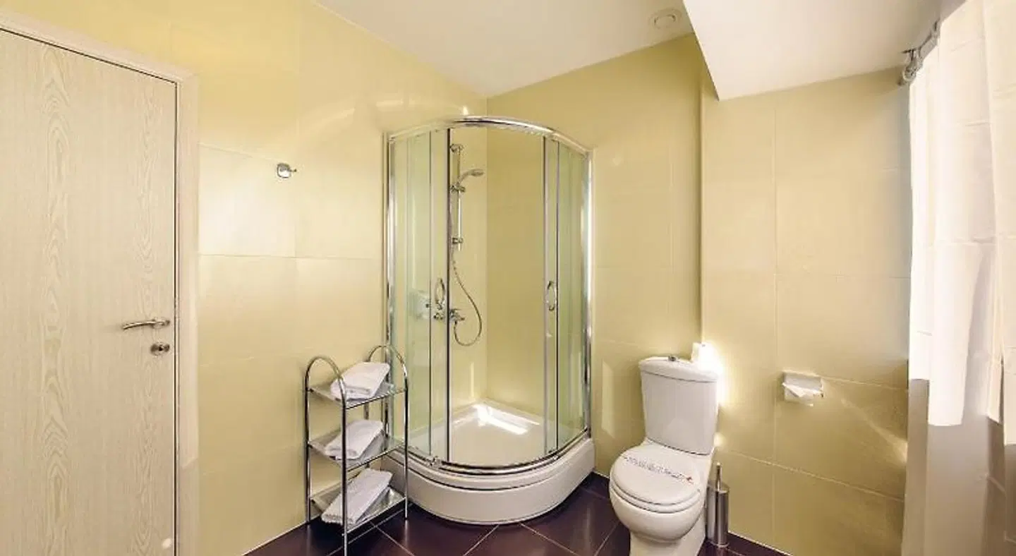 Philia Hotel Badezimmer