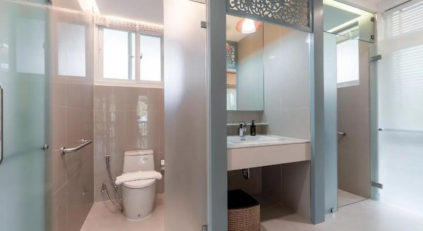 Na Sook Resort Badezimmer