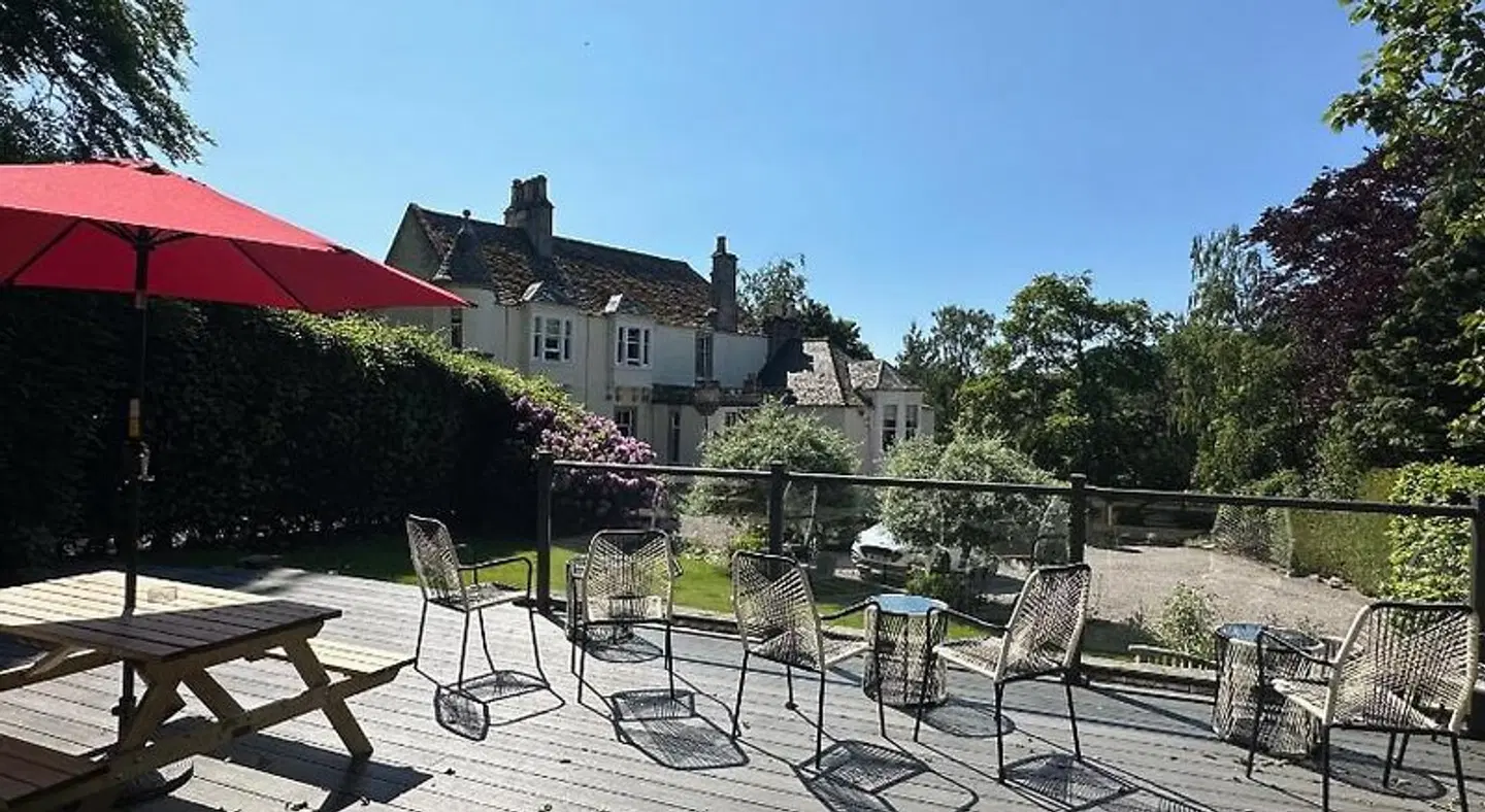 Craigellachie Lodge Terrasse