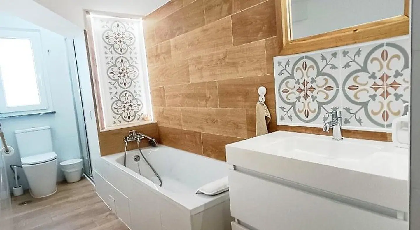 Portugal Supertubes House Badezimmer