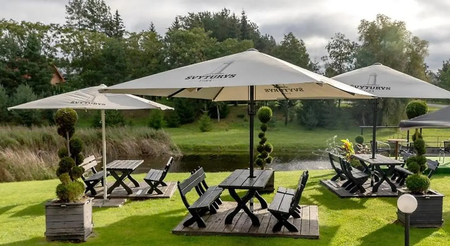 Tyla Hotel Birzai Garten