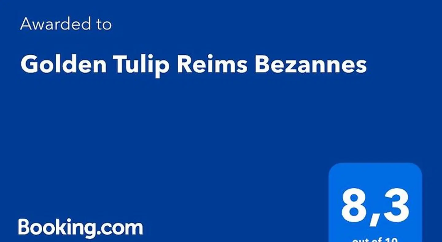 Golden Tulip Reims Landkarte