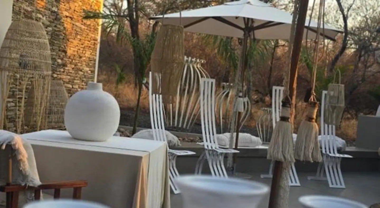 African Flair Boutique Safari Lodge Terrasse
