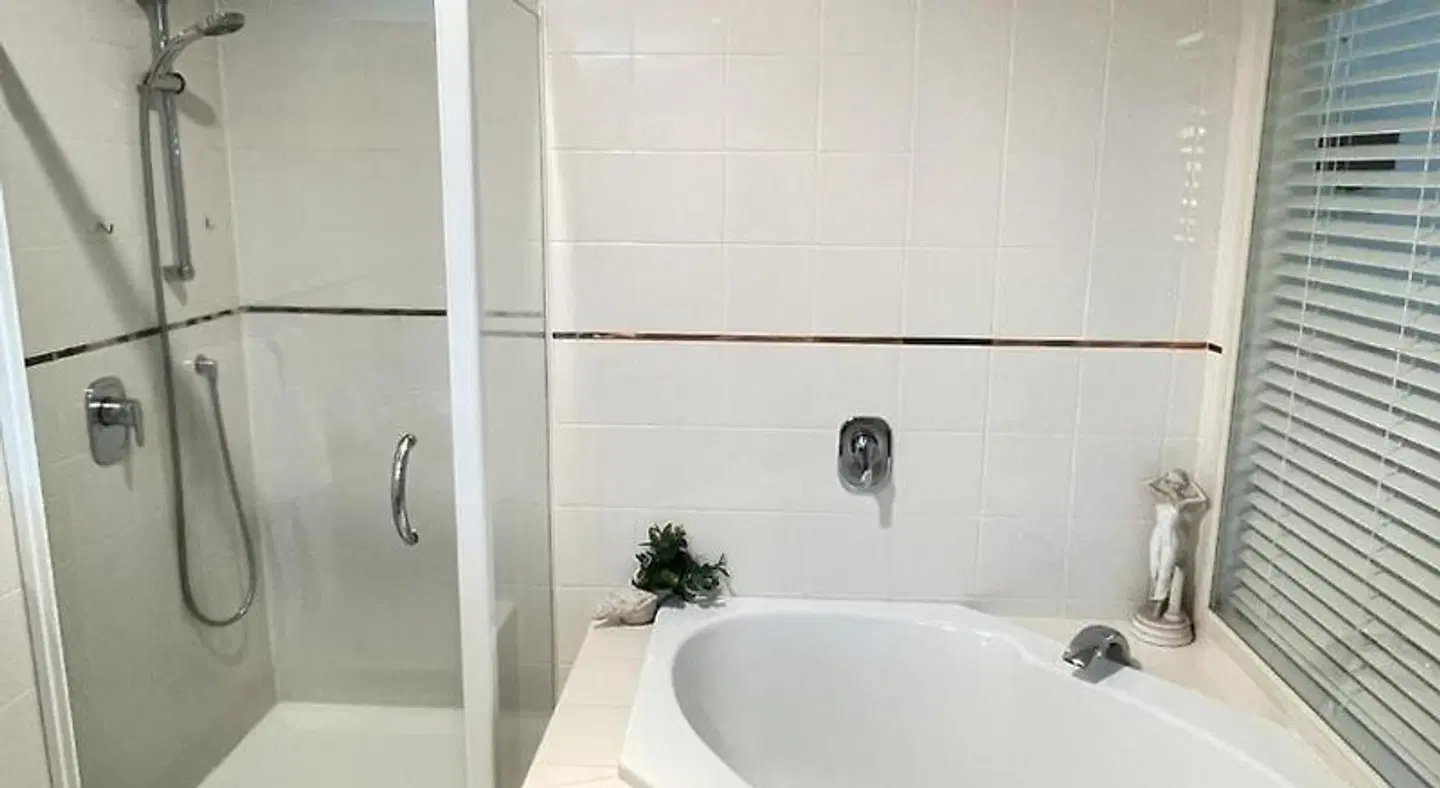 Ocean Breeze Resort Pauanui Badezimmer