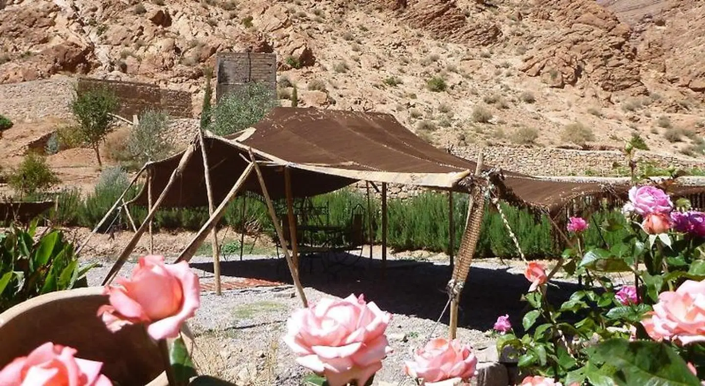 Auberge Le Festival Todra Gorge Terrasse