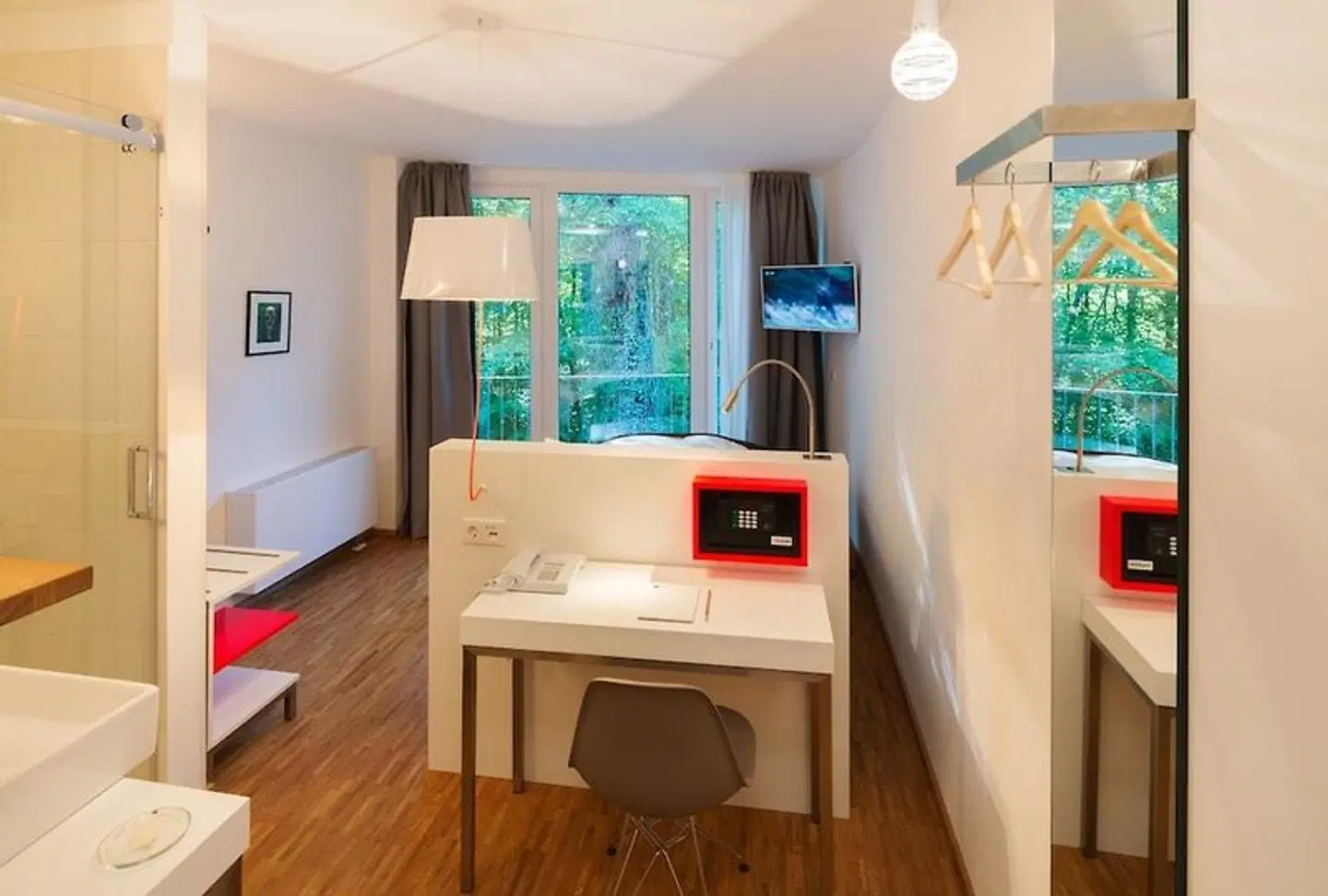 V-Hotel Badezimmer