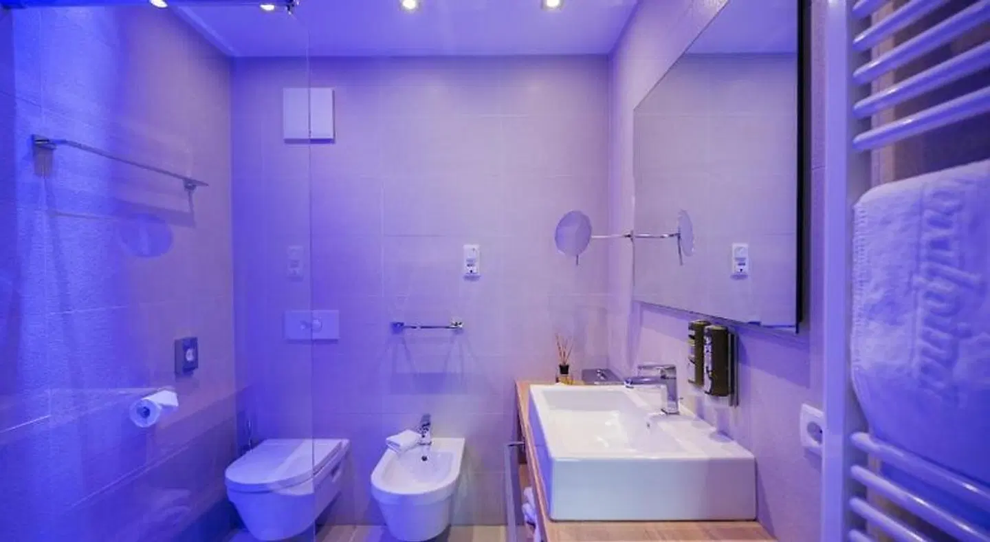 Sporthotel Floralpina Badezimmer
