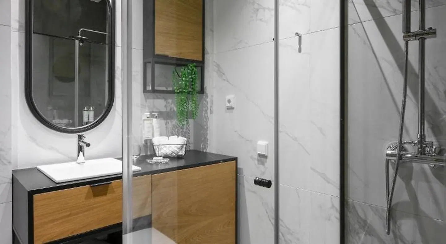 Olvios Luxury Suites Badezimmer