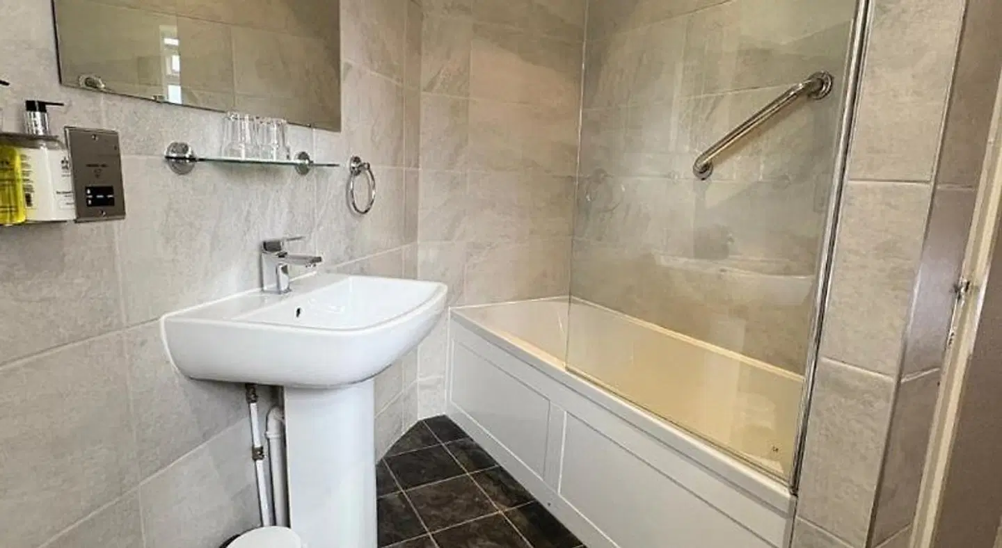 Hedley House Hotel Badezimmer