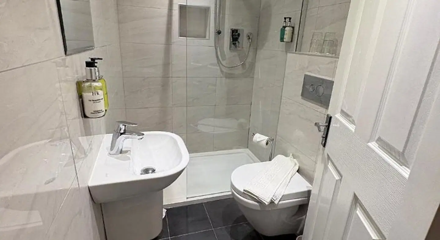 Hedley House Hotel Badezimmer