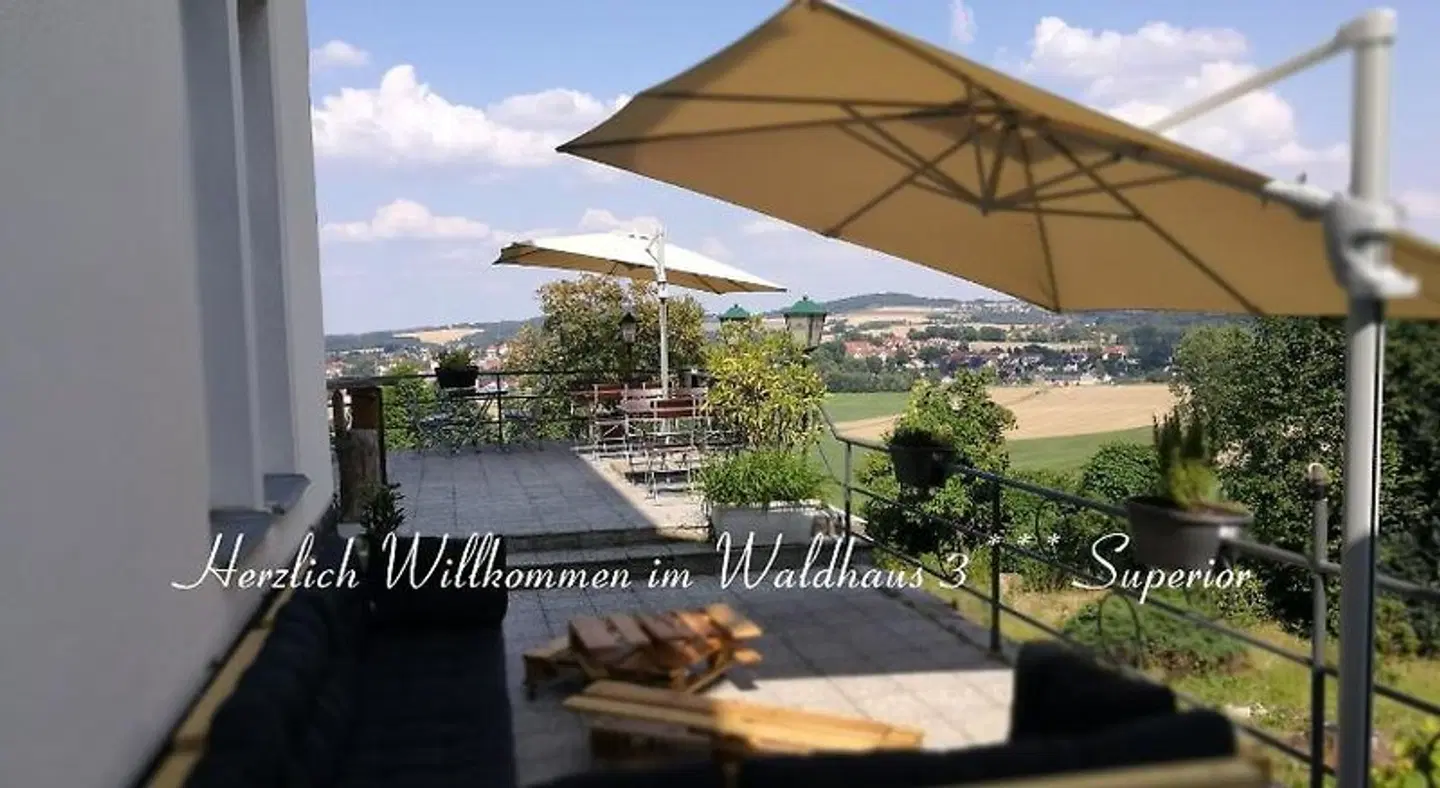 Waldhaus Pulsnitz Terrasse