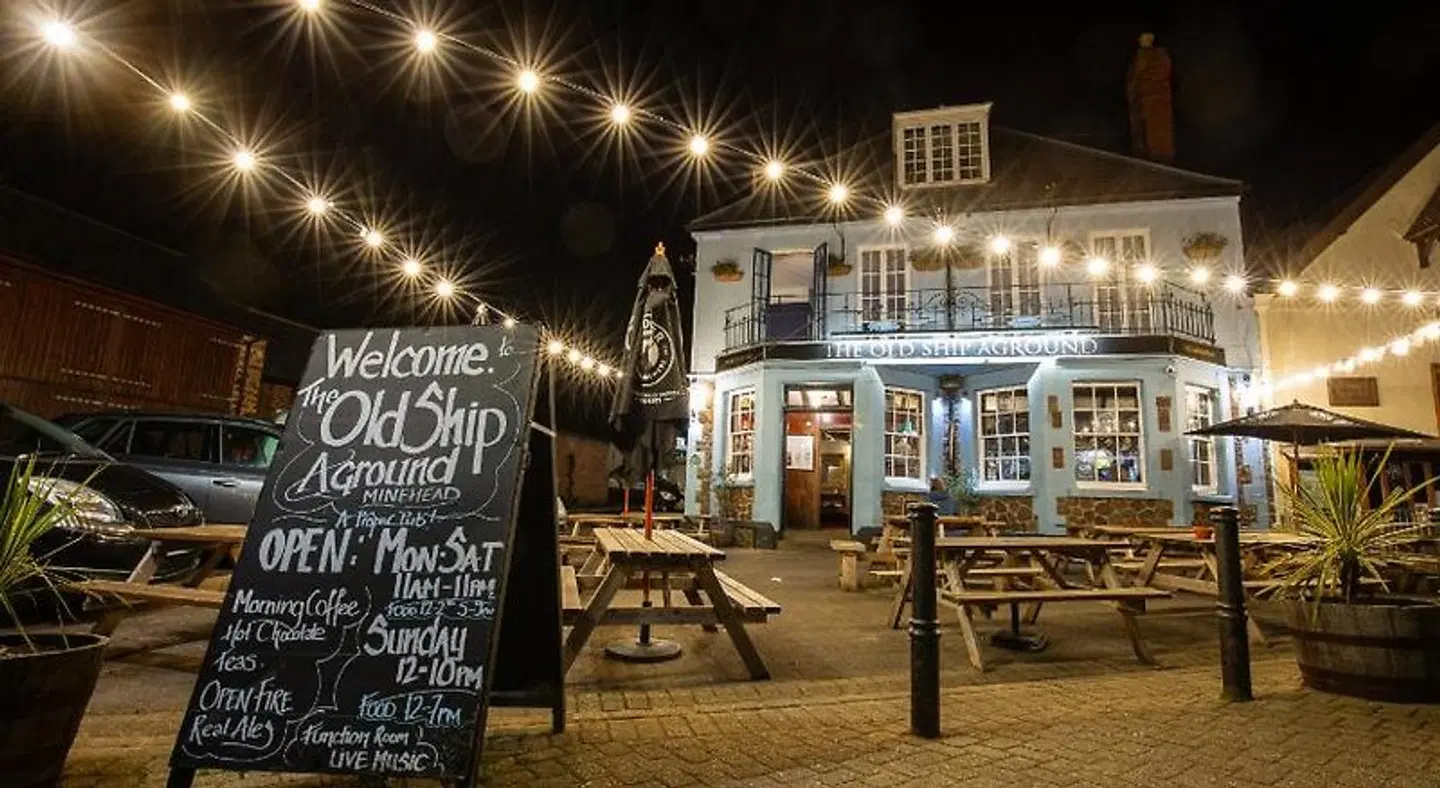 The Old Ship Aground Bar