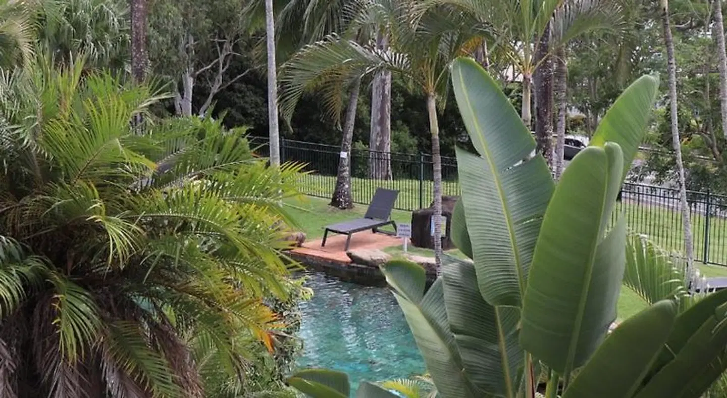 Colonial Palms Motor Inn Garten