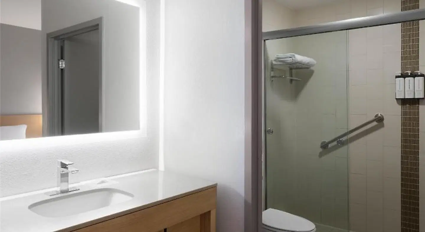 Hyatt Place Roanoke Airport/Valley View Mall Badezimmer
