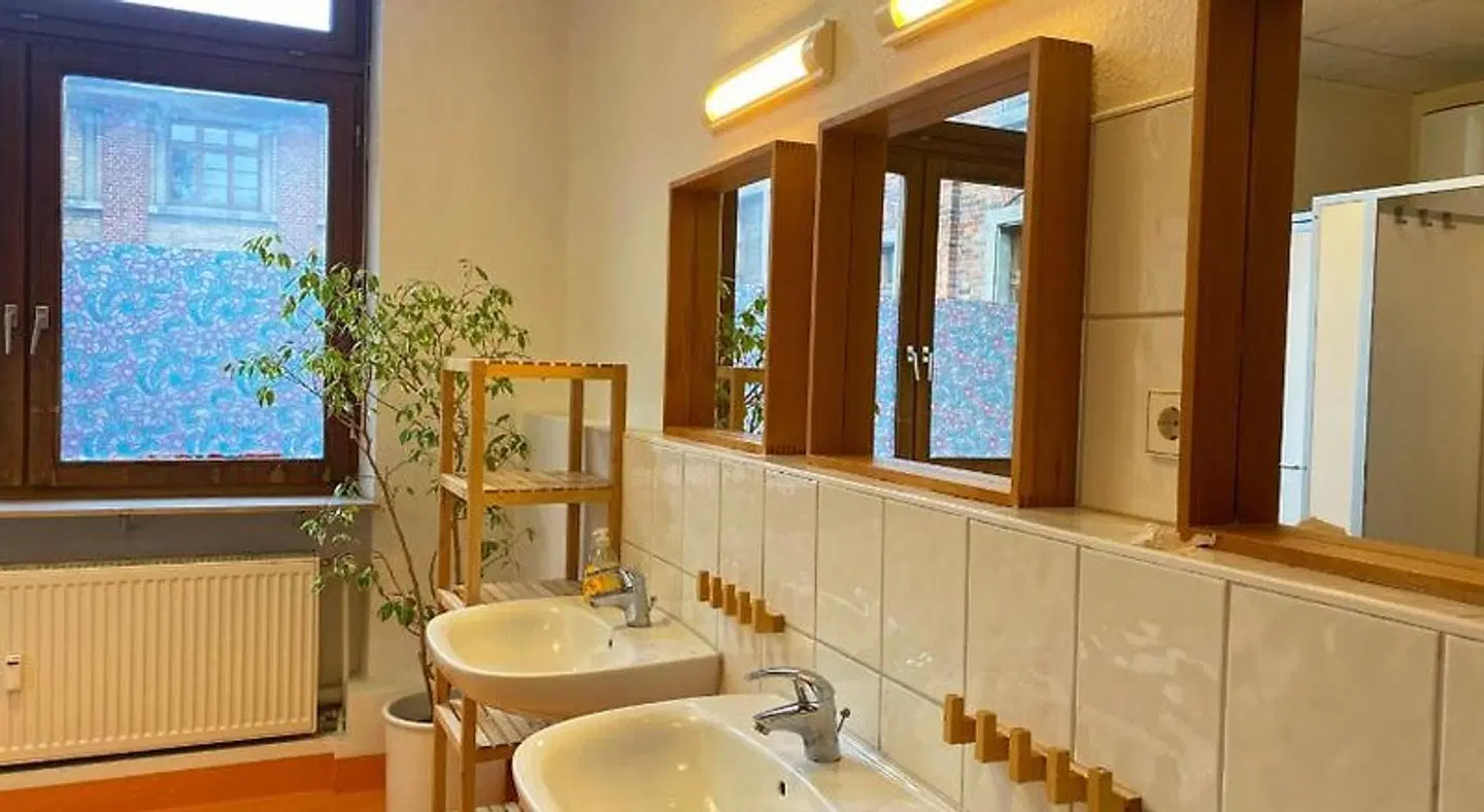 Steffis Hostel Heidelberg Badezimmer
