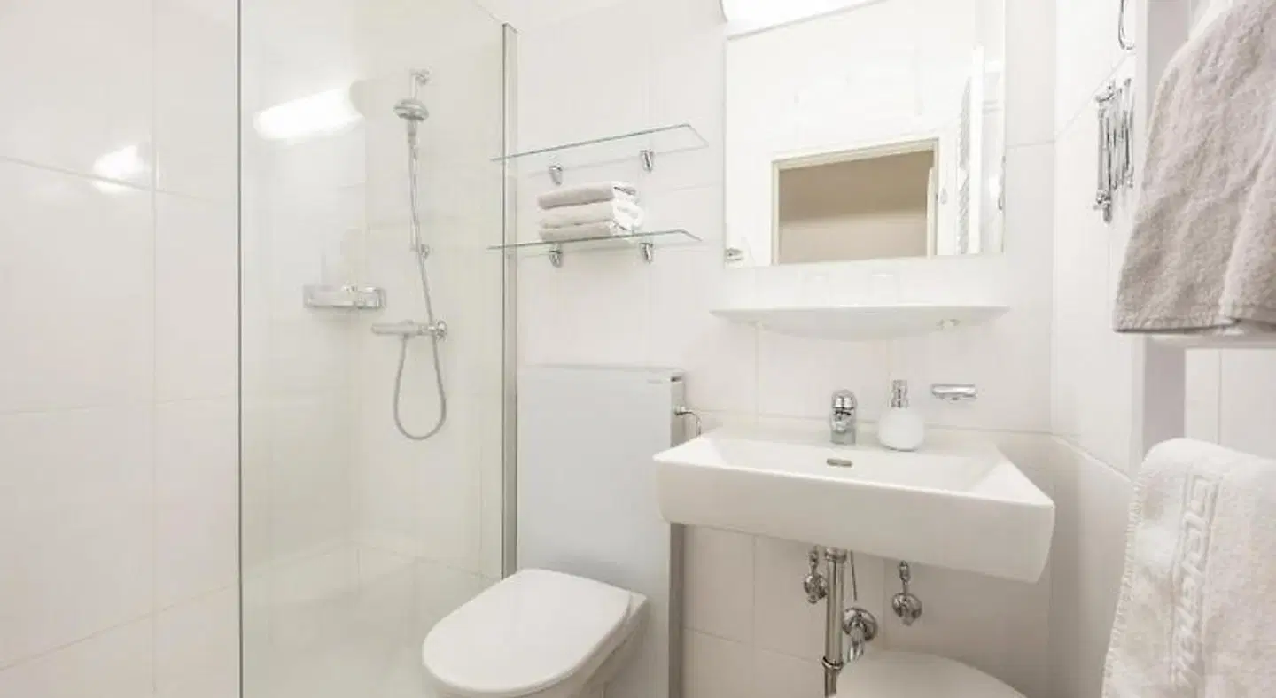 Hotel Garni Keil Badezimmer