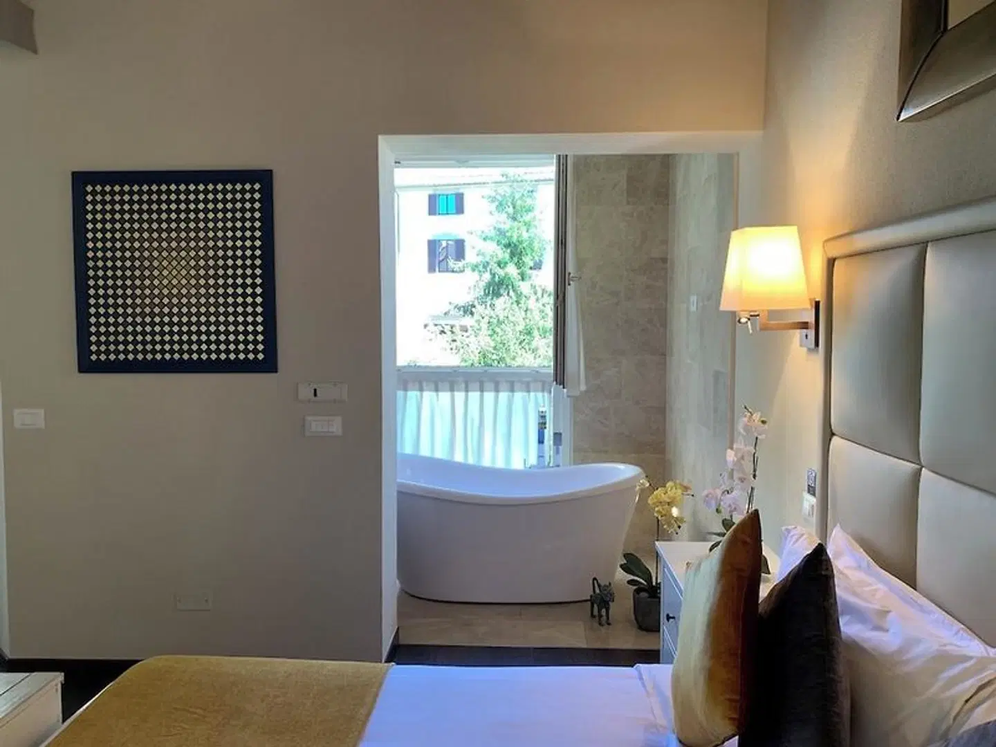 Florence Art Apartments Badezimmer