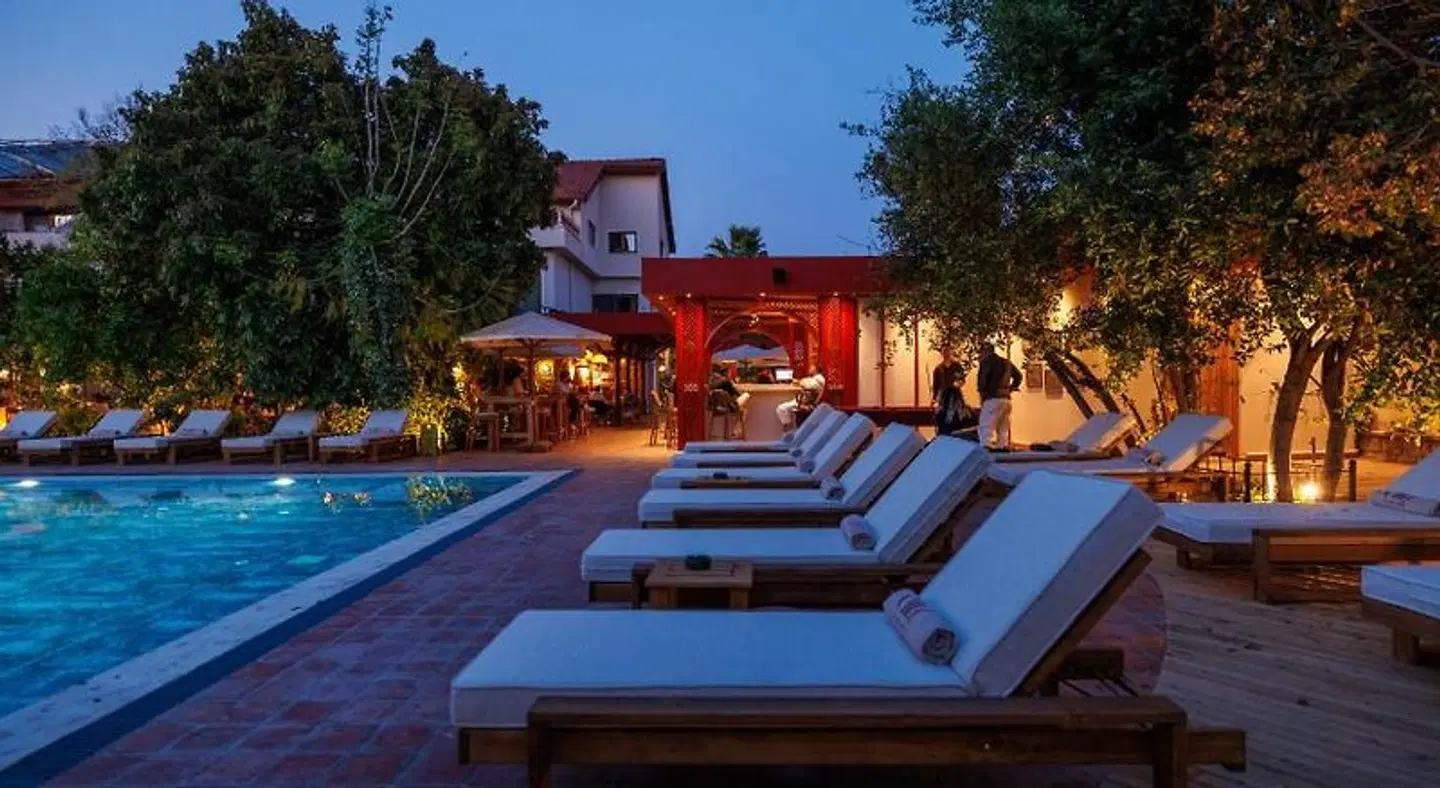 Akkent Garden Hotel Terrasse