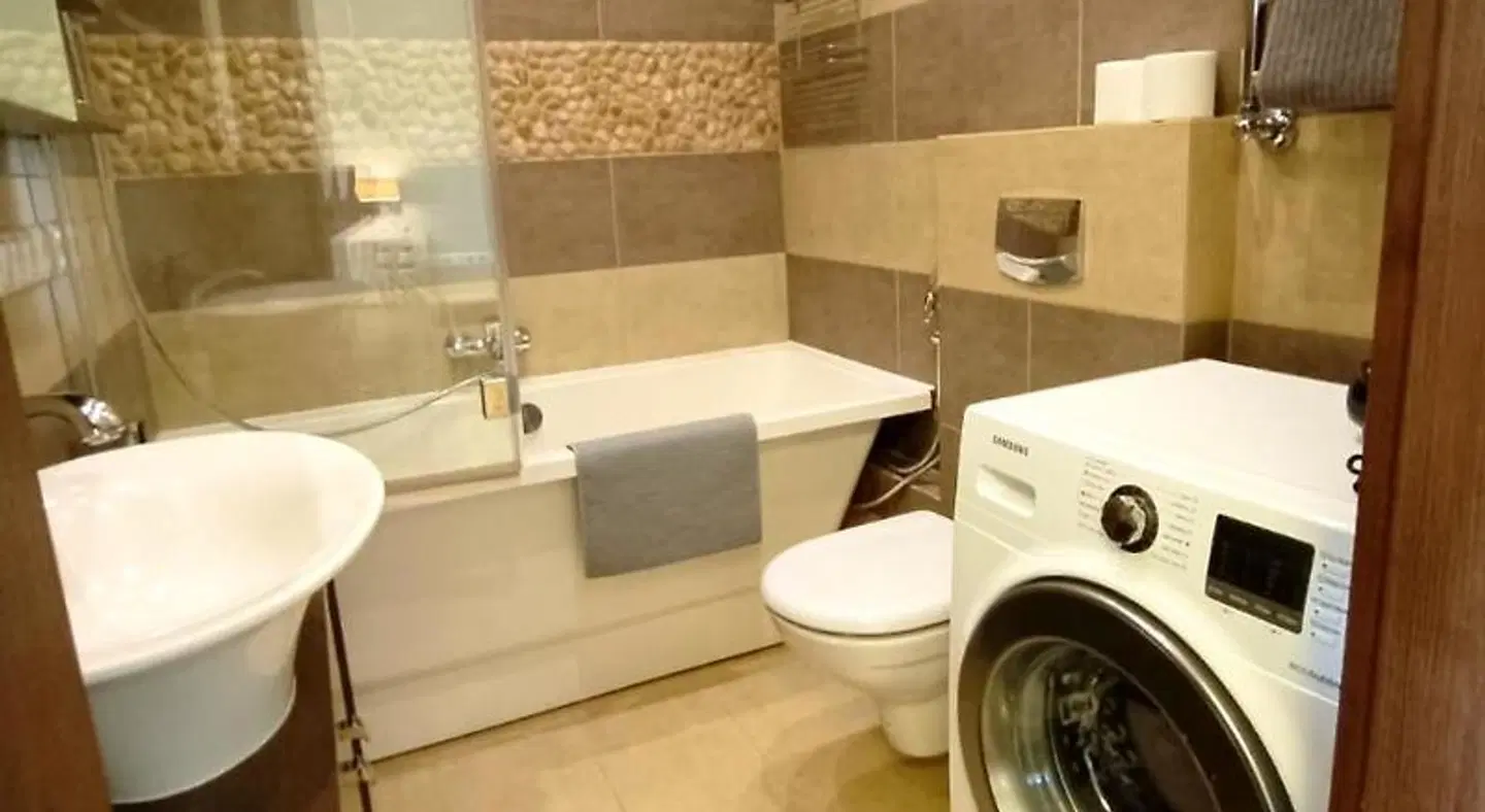 Saules Club Apart Hotel Badezimmer
