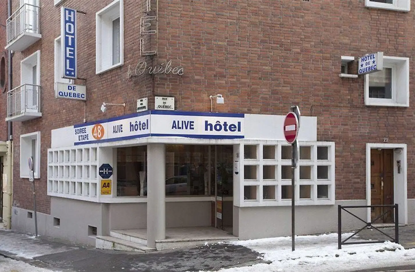 Alive Hotel De Quebec EXTERIOR
