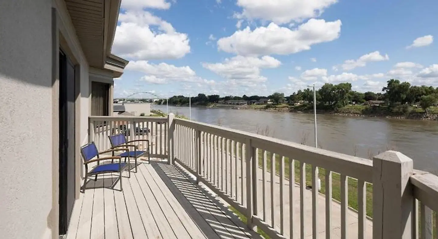 Hilton Garden Inn Sioux City Riverfront Terrasse