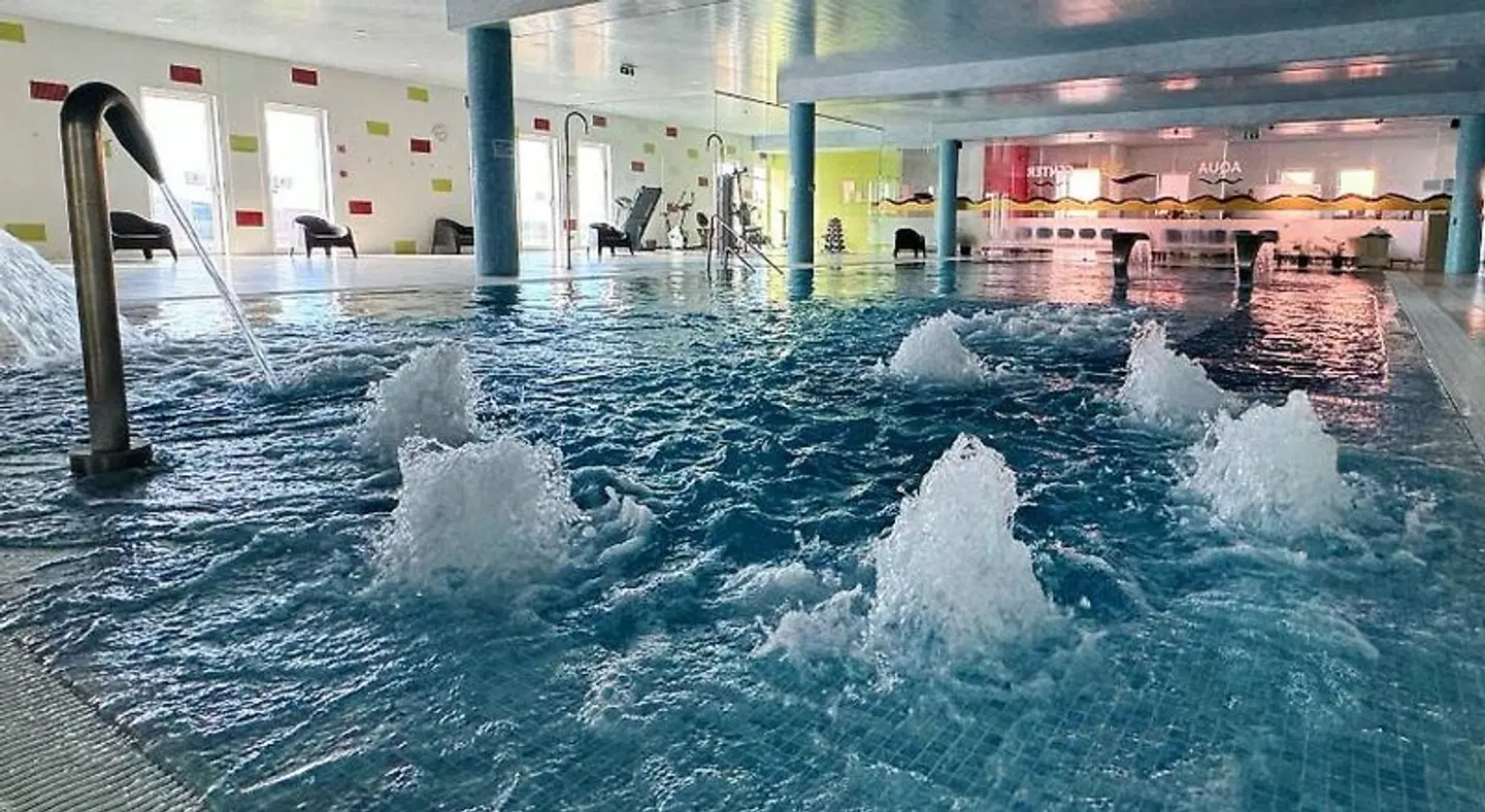 Palace Hotel & SPA Termas do Bicanho Hallenbad