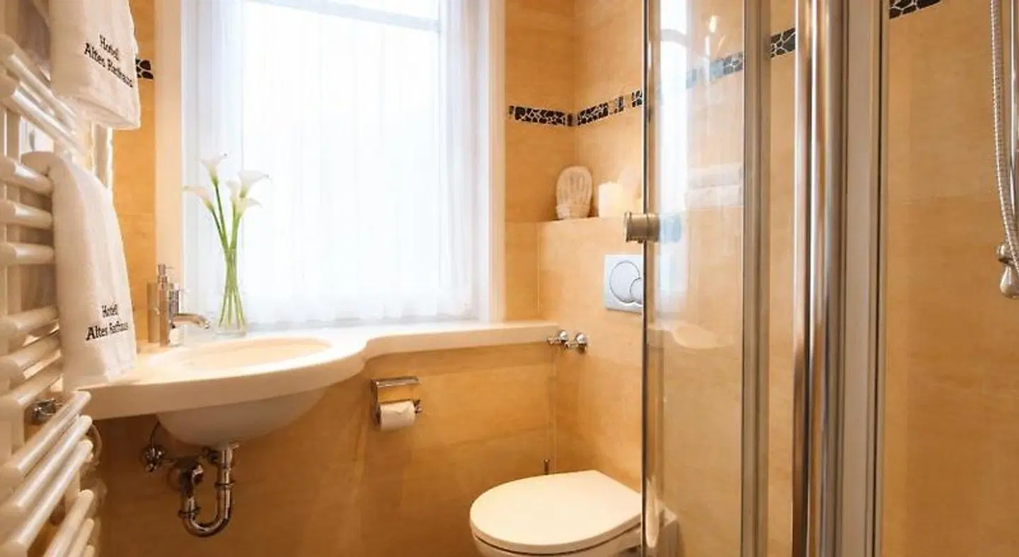 Hotel Altes Rathaus Badezimmer