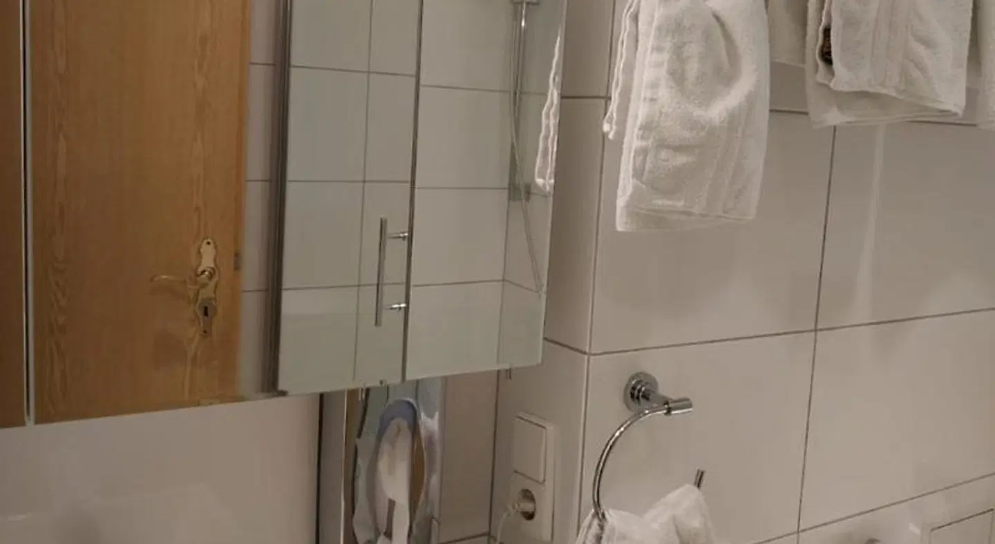 Waldblick Badezimmer