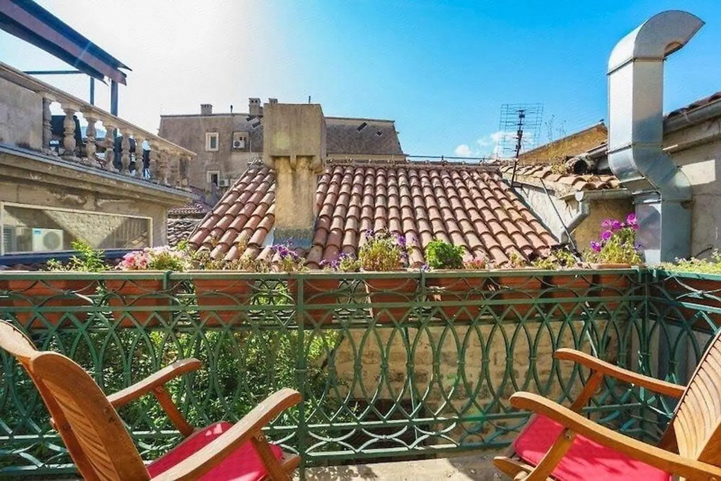 Apartments Wine House Old Town Terrasse