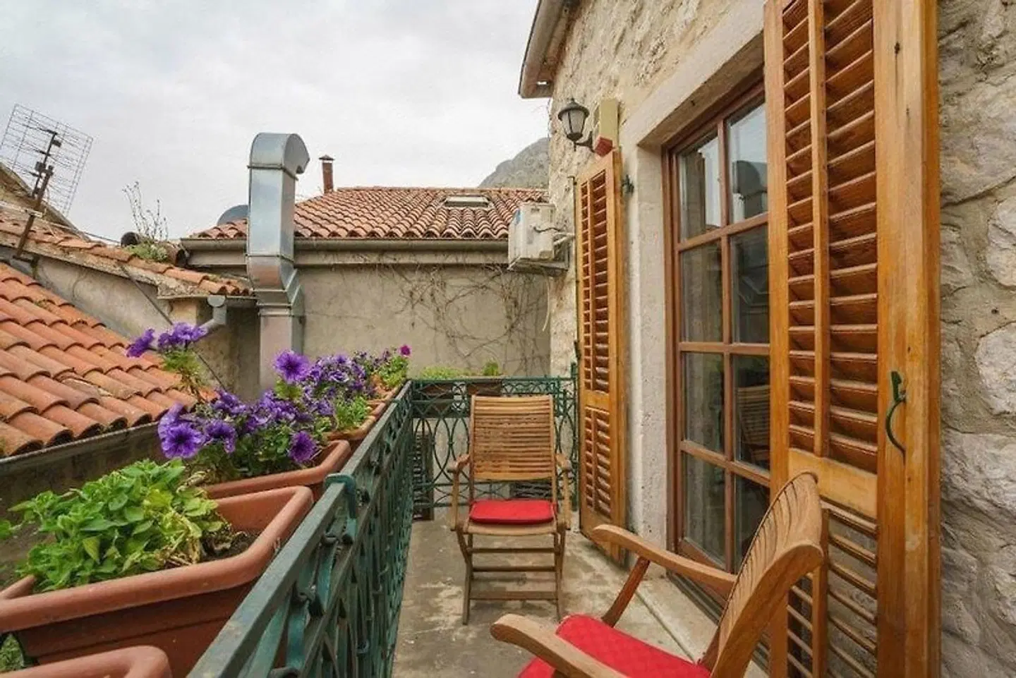 Apartments Wine House Old Town Terrasse