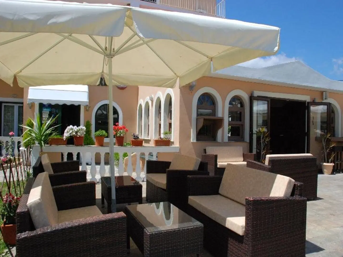 Hotel Sea Bird Terrasse