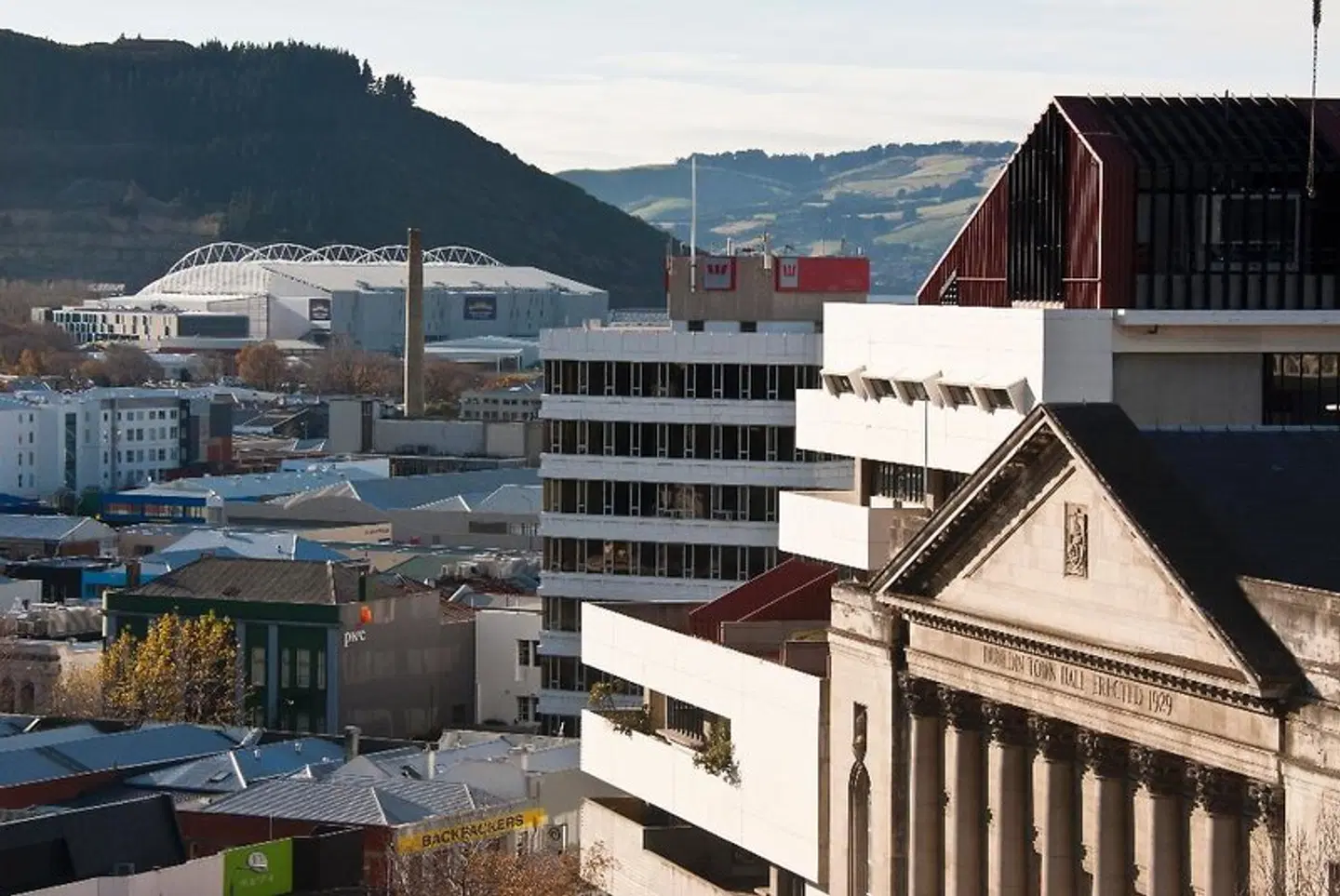 Kingsgate Hotel Dunedin Terrasse