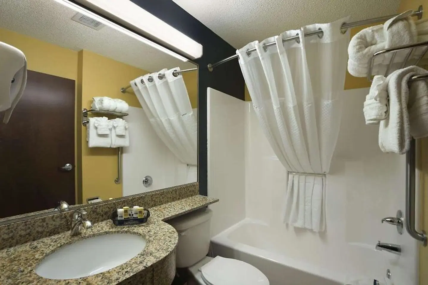 Microtel Inn & Suites by Wyndham Washington/Meadow Lands Badezimmer