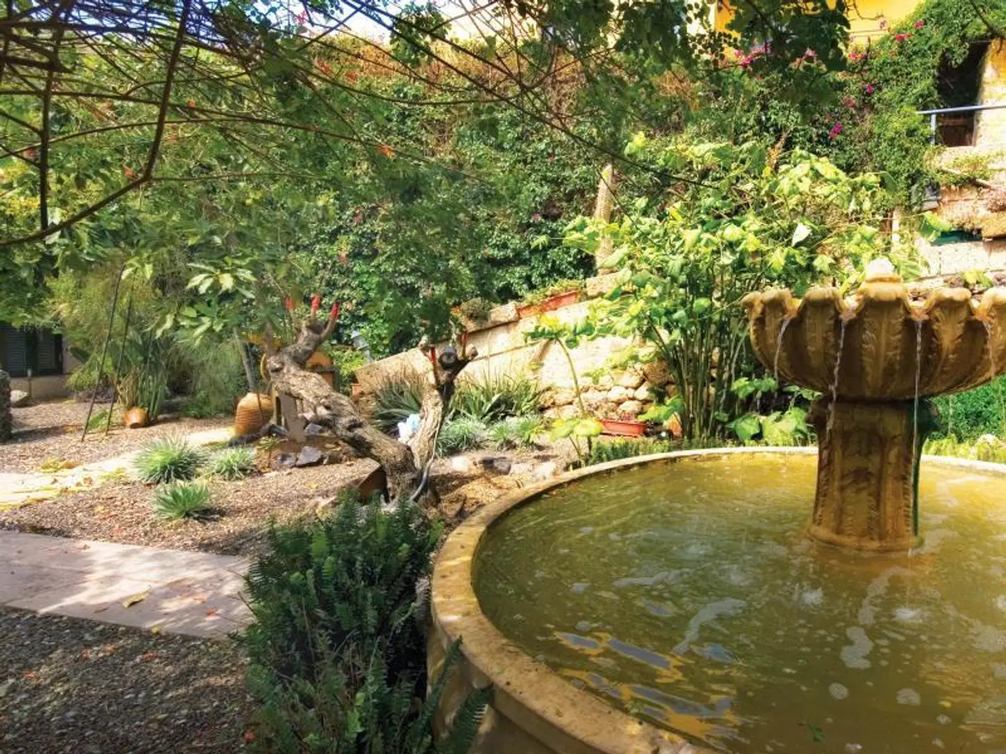 Rural Senderos de Abona Garten