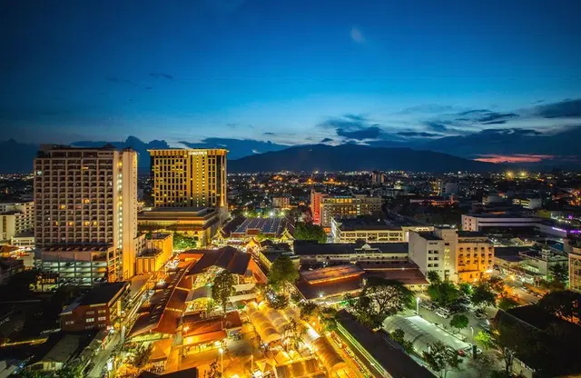 Anantara Chiang Mai Serviced Suites Terrasse