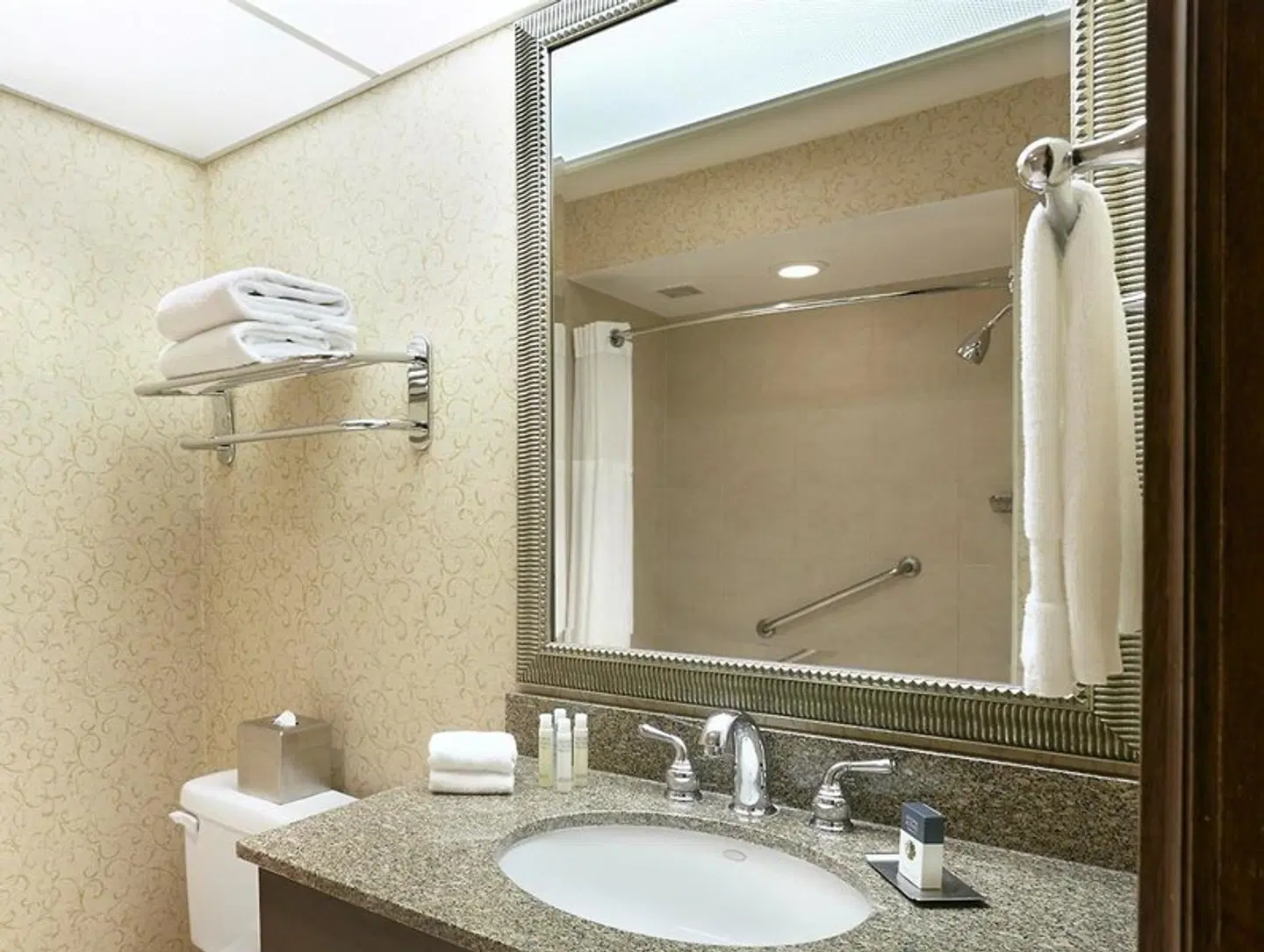 DoubleTree by Hilton Ontario Airport Badezimmer