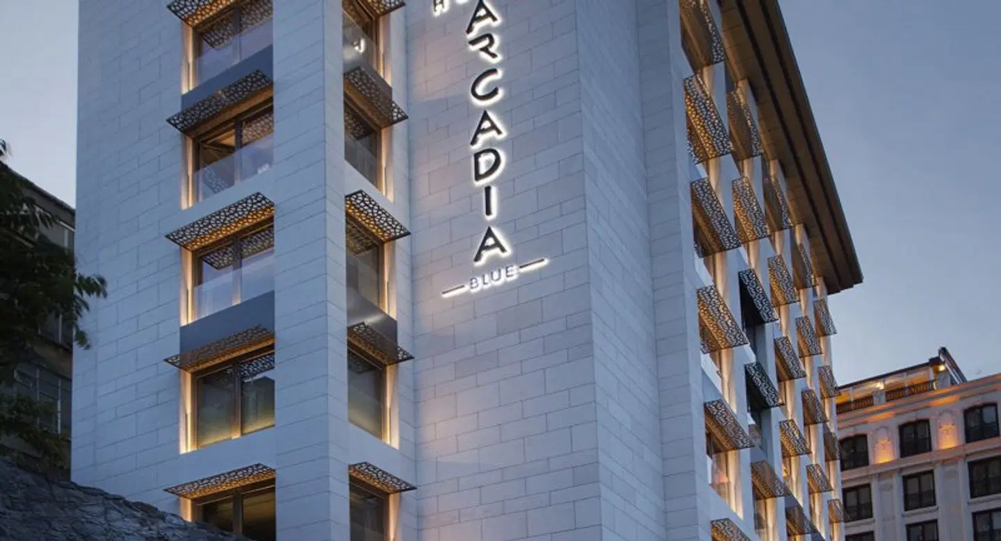 Arcadia Blue Badezimmer