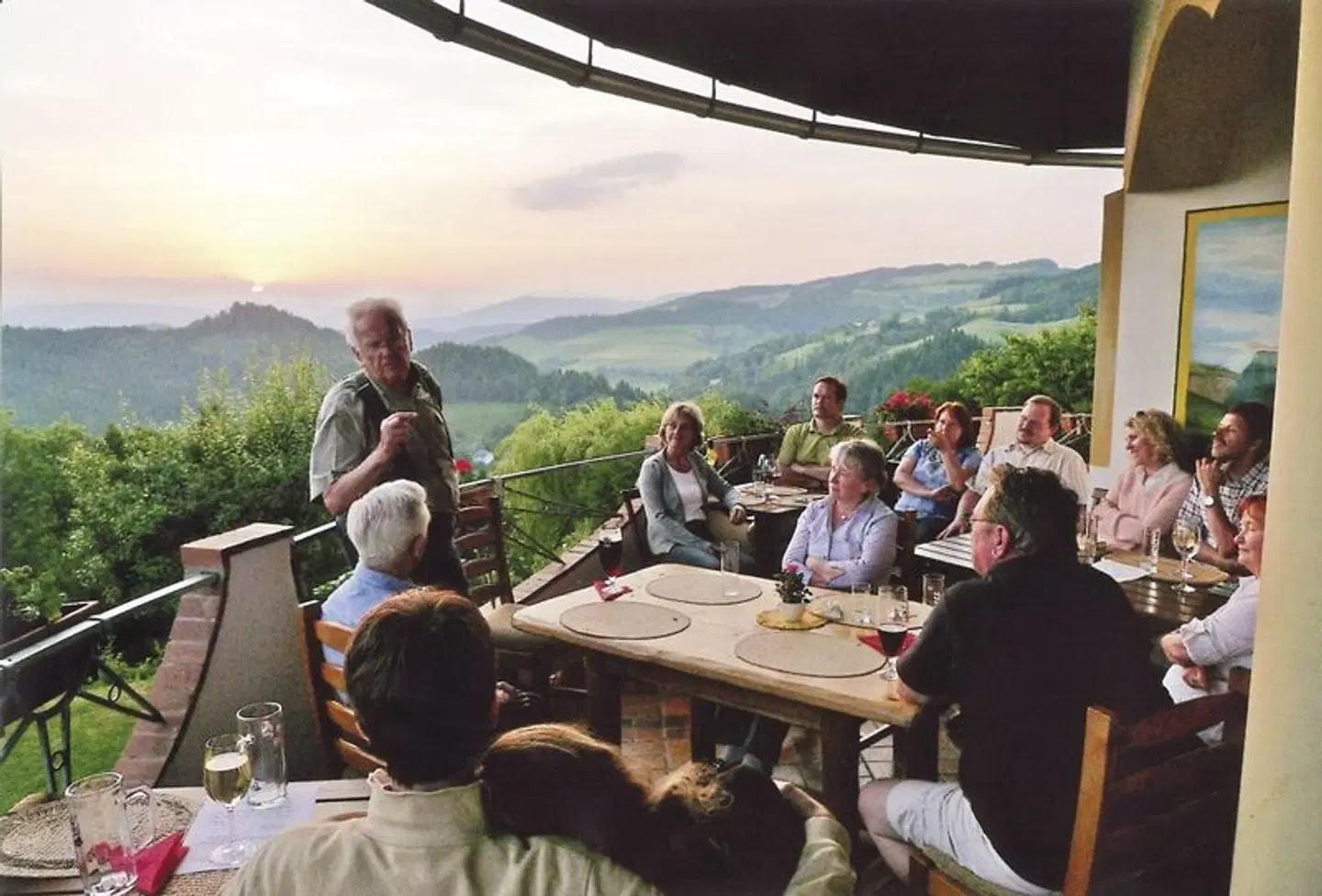 Biolandhaus Arche Terrasse