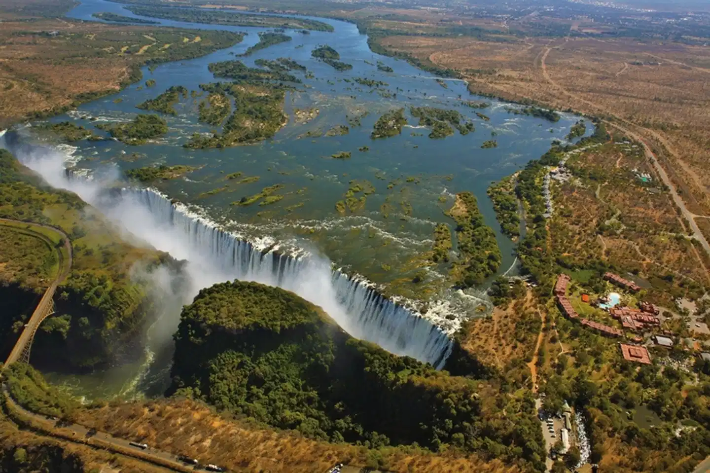 Viktoriafälle entdecken - The Victoria Falls Hotel Landschaft