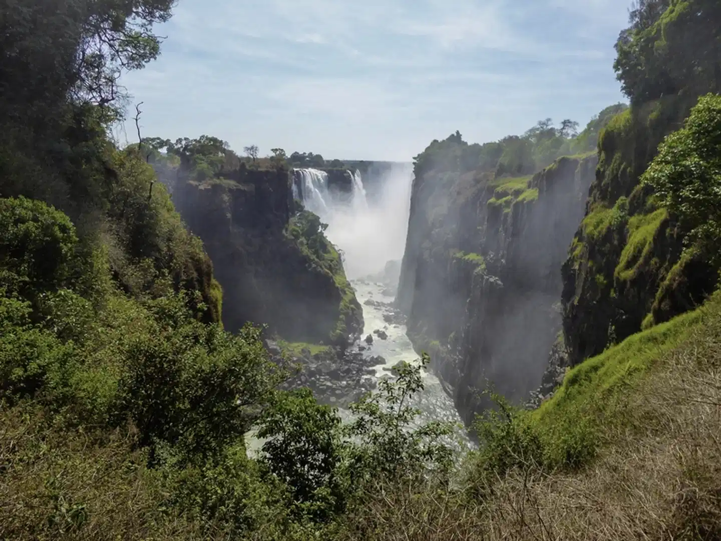 Safariromantik - Botswana und Victoria Falls Landschaft