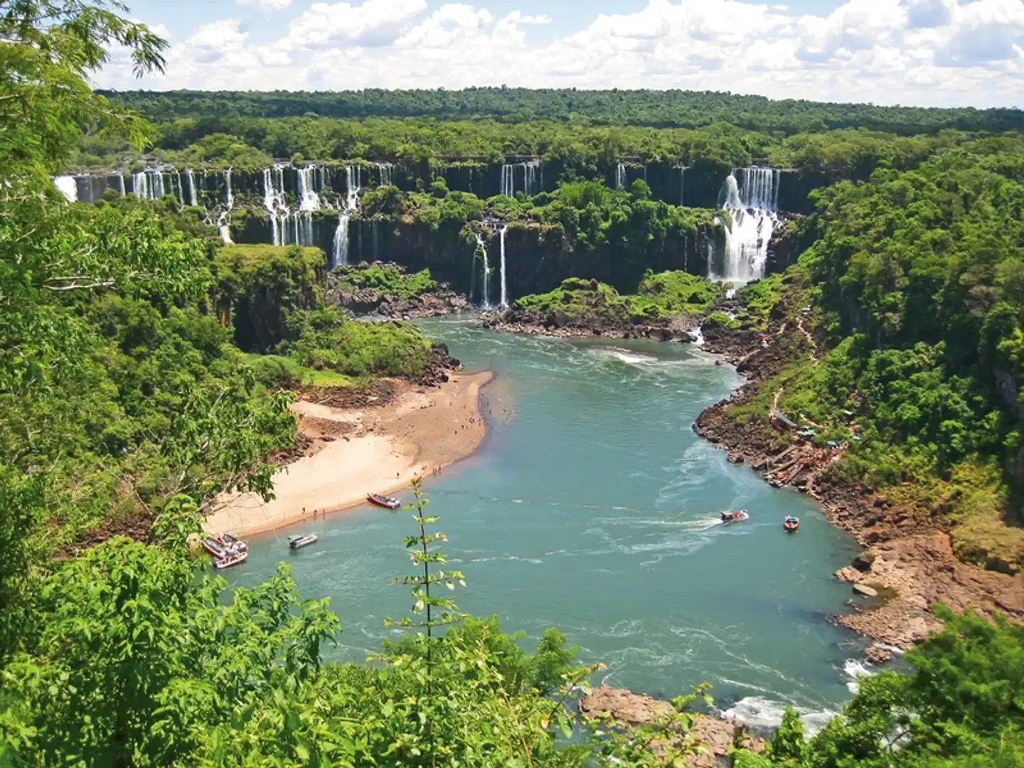 Am großen Wasser Iguassú - Sanma Hotel Landschaft