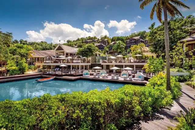 Zoëtry Marigot Bay St. Lucia Aussenansicht