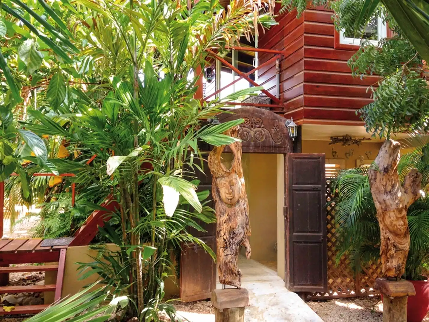 Bamboo Bonaire Boutique Resort Garten