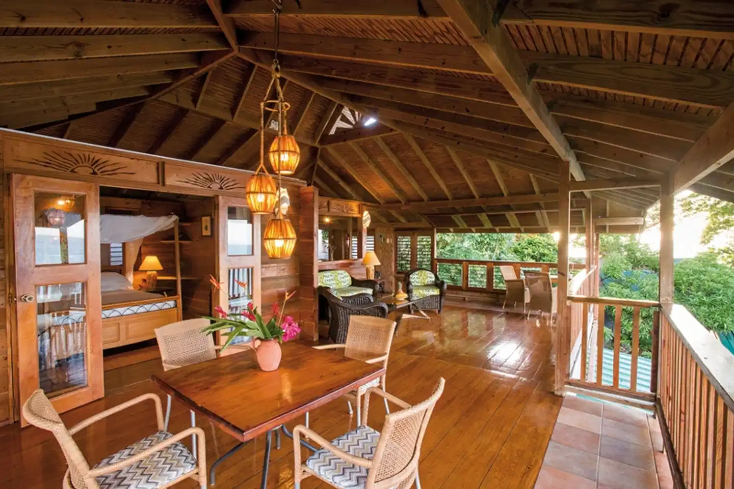 Castara Retreats Lobby